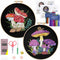 BREENHILL Mushroom Embroidery Kits for Beginners with Art Night Pattern,Adults Starter Cross Stitch Kit Hand Embroidery Kit......