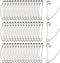 100Pcs Curved Safety Pins Size 3, 2" / 50mm Quilting Basting Pins, Bent Safety Pins for Quilting and Knitting (Sliver)...