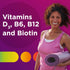 Centrum MultiGummies Gummy Multivitamin for Women, Multivitamin/Multimineral Supplement with Vitamin D3, B Vitamins and Antioxidants, Assorted Fru...