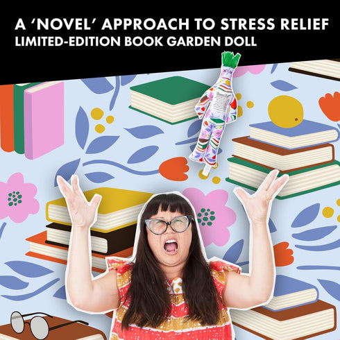 Dammit Doll - Limited Edition - Book Garden Stress Relief, Gag Gift...