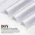 White Satin Fabric 60 Inch Wide by The Yard, Soft Charmeuse Satin Fabric for Wedding Dress, DIY Craftings, Costumes, 1 Yard...