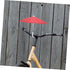 4pcs Cycling Phone Umbrella Plants Outdoor Mini Plants Small Outdoor Umbrella Tiny Umbrella Decorations Plant Shade Umbrella Phone Umbrella for Su...