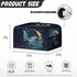 Hippie Flower Slow Cooker Crock Pot Cover Small Appliance Dust Cover Oval Crock Pot Cover with Handle Easy to Clean and Store for Home Kitchen Din...