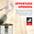 Chef Craft Select Can Opener with Tapper, 6.5 inches in length, Nickle Plated...