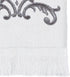 Avanti Linens - Fingertip Towel, Soft & Absorbent Cotton Towel, Scroll Design, Cursive Style Decor (Monogram Collection, Initial N)...
