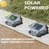 SIEDiNLAR Solar Deck Lights Outdoor 2 Modes LED Dock Driveway Markers Light Waterproof for Step Ground Walkway Stair Pathway Yard Garden Road 1 Pa...