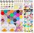 Goody King 3600+pcs Clay Beads Bracelet Making Kit for Beginner Heishi Beads Letter Beads 30 Color+ with Charms Kit for Jewelry Making Clay Beads ...