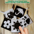 Black Felt Sheets with Adhesive Backing - 12Pcs Sticky Felt Sheets Adhesive Backed Craft Supply Box Liner Jewelry Furniture Felt Fabric Sheets - A...