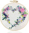 Maydear Embroidery Kit for Beginners Adults with Flower Pattern, Cross Stitch Kits, French Stamped Embroidery Starter Kit Including Embroidery Hoo...