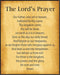 Posterizer 1 pcs-The Lord's Prayer-Religious and Spiritual-Religious Posters-Gifts for Christians-Decor for Church, Sunday School Classroom- unfra...
