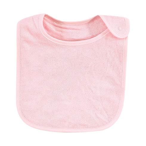 Hudson Baby Unisex Baby Rayon from Bamboo Terry Bibs, Coral Mint, One Size...