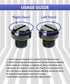 4 Pcs M10x1.25 Screws Bolts,Car Accessories Left and Right Motorcycle Mirror Hole Plugs Screw,Universal Fit for FZ-07 FZ-09 MT-07 MT-09FZ CRF250 C...