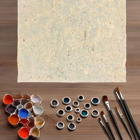 Vagocom 60 Sheets Mulberry Paper,Handmade Paper Natural Fiber Rice Paper for Calligraphy,Scrapbook,Decoupage Paper,DIY Art Crafts(7.87 x 10.63 inc...