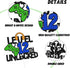 Level 12th Unlocked Cake Topper, Happy 12th Birthday Level Up Cake Decoration, Video Game Controller Play Game Theme, Boy’s Twelfth Birthday Party...