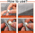 10 Sets Pearl Buttons No Sew Easy Brooch Button Removable Reusable for Shirt Coat Dress Crafts Clothes Buttons...