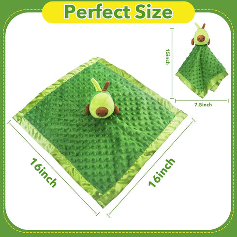 Baby Security Blanket Loveys for Babies Stuffed Animal Snuggle Toy Gifts for Baby Girls and Boys Newborn...