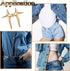 Jeans Button Pins, 6pcs Alloy Detachable Star Tightener Loose Pants Waist Clips Decorative Jean Charms Fit Fixer Adjuster Easy to Pull Buckle for ...
