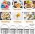 Biscuit Cutter Set for baking (5 Pieces/Set), Round Cookies Cutter with Handle, Professional Baking Dough Tools...