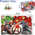 Puzzles for Kids Ages 4-8 60 Pieces Superhero Jigsaw Puzzles for Boys and Girls Educational Learning Puzzles in Metal Box The Avengers....