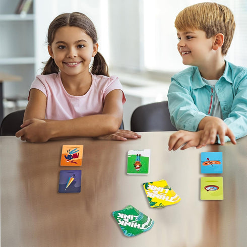 Think A Link Travel Card Game by TrunkWorks | Family Friendly | for Ages 5 and Above | Develops Creative Thinking, Problem Solving, Logic and Reas...