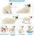 Toymany 6PCS Polar Bear Figurines Toy with Polar Bear Cub, 2-4" Realistic Plastic Arctic Animals Figures Family Set for Christmas Educational Toys...