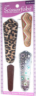 SCISSORFOBZ Designer Scissors Sheaths Protective Covers- 4 pcs Assorted Sizes Value Pack- Assorted Collection - #SAST09...