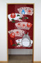 Cosmos Studio Ghibli My Neighbor Totoro noren(Japanese curtain) Bring good luck series "Daruma Doll" 85x150cm 10730...