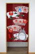 Cosmos Studio Ghibli My Neighbor Totoro noren(Japanese curtain) Bring good luck series "Daruma Doll" 85x150cm 10730...