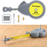 Dreyoo 6.56 ft Rotape Tape Measure Compass with 10 Pencil Leads, Measure Beam Compass for Drawing Circles and Lines, Retractable Circle Drawing To...