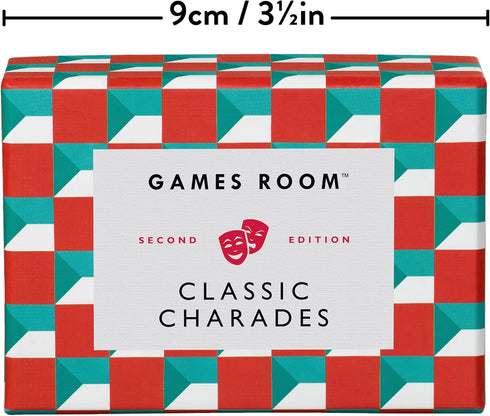 Ridley's Games Room Classic Charades Guessing Game – Trivia Games for Adults and Kids – 2+ Players – Includes 140 Unique Question Cards – Fun Quiz...