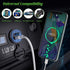 10L0L Golf Cart Quick Charge QC 3.0 Dual USB Charger Socket, 12V-24V USB Outlet for Yamaha EZGO Club Car, 12V Input Double USB Ports with DIY Car ...