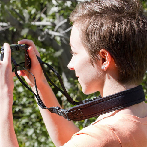 OP/TECH USA Mirrorless Strap - Camera Strap with Quick Disconnects for Lightweight Mirrorless Cameras (Black)...
