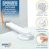 Baby Toilet Lock by Wappa Baby - 9"L x 4"W - Ideal Baby Proof Toilet Lid Lock - No Tools Needed Easy Installation with 3M Adhesive - Top Safety To...