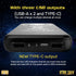 Star Trek Phone Charger | Slim Pocket Sized 10,000mAh Power Bank with TNG LCARS Design, 3 USB Outputs, 2.1A & 1A, Charges Three Devices, USB-A and...