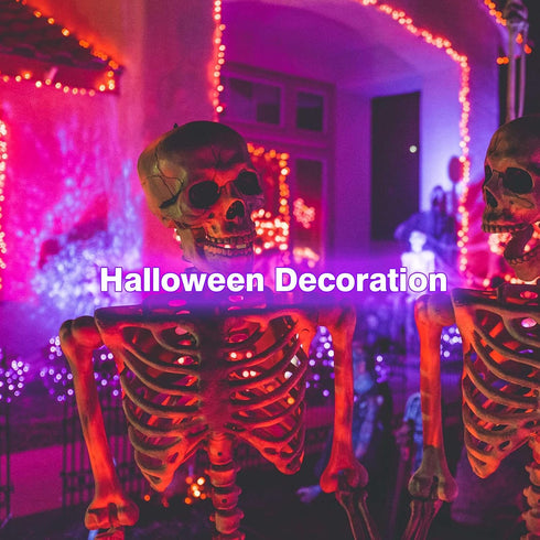8 Pack A19 LED Black Light Bulbs,9W (100W Equivalent) E26 Base Dimmable Black Lights, UVA Level 385-400NM, Halloween Light Bulbs?Glow in The Dark?...