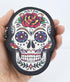 Rose Sugar Skull Dia De Muertos Coin Purse wallet...