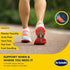 Dr. Scholl’s Compression Arch Sleeves with Massaging Gel, Breathable Fabric, Arch Support Sleeve for Foot Pain Relief, 2 Removable Rigid Inserts (...