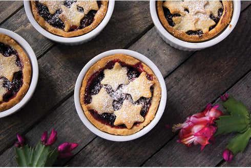 HIC Kitchen Souffle Ramekin Set, Fine Porcelain, 4-Ounce, Set of 4...
