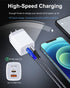 New iPhone Charger Block, USB C Wall Charger, 20W PD Type C Brick Fast Charge for iPhone 11 12 13 14 Pro Max SE 10 X XS 8 Plus, Plug USB Power Sup...