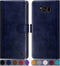SUANPOT for Samsung Galaxy S8 5.8"(Non S8+ 6.2") with RFID Blocking Leather Wallet case Credit Card Holder, Flip Folio Book Phone case Shockproof ...