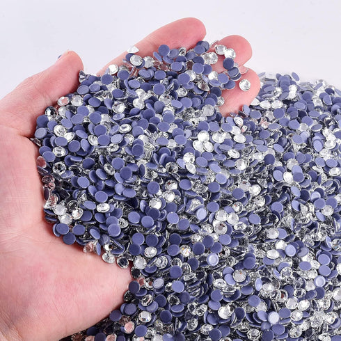 Blinginbox 14400pcs Clear Large Quantity Wholesale Hotfix Rhinestone Crystal Glass Strass for Garment (Crystal, SS6)...