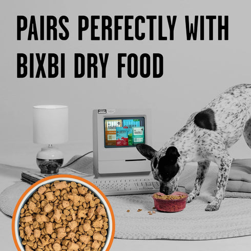 BIXBI Rawbble Freeze Dried Dog Food, Chicken Recipe, 4.5 oz - 98% Meat and Organs, No Fillers - Pantry-Friendly Raw Dog Food for Meal, Treat or Fo...
