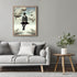 Posterizer 1 pcs-Swinging among Unique Cloud Shapes-Abstract & Modern Art-Fantasy & Fiction Art-Gift for Art Lovers-Decor for Home & Office- UNFRA...