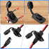 Tuanse 4 Pcs 12 AWG Power Socket Sidewall Port Compatible with SAE Quick Connect Solar Panel Weatherproof Solar Panel Cables and Connectors Batter...