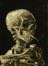 Palace Learning Vincent Van Gogh (Skull with Cigarette, 1885) Art Poster Print - 18 x 24 LAMINATED - Van Gogh Skeleton...