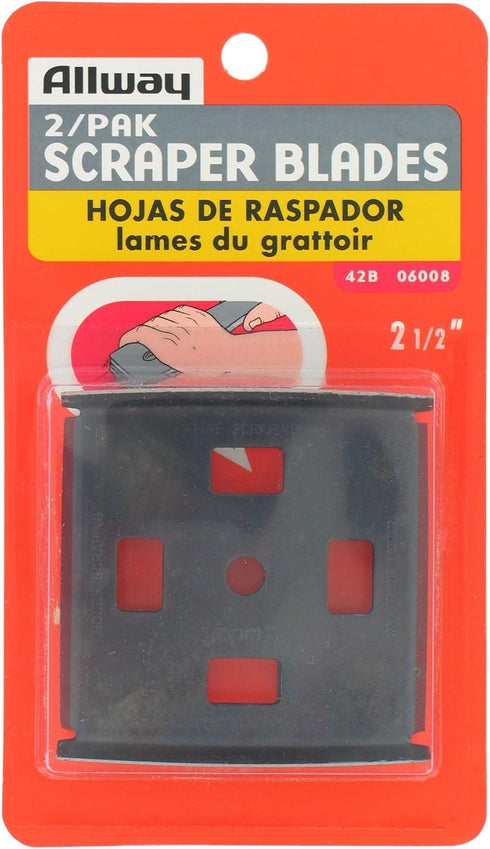 Allway Tools 2-1/2-Inch 4-Edge Wood Scraper Blade...