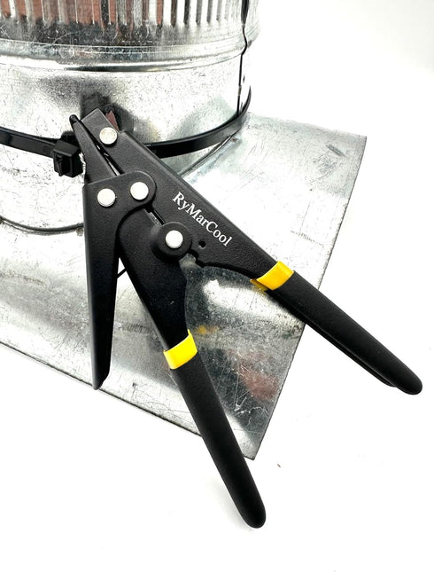 Cable Tie Tensioning Tool Durable Steel, Comfortable Handles, For HVAC and Trades...