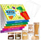 Magnetic Keto Food Cheat Sheet, Ketogenic Food Guide Booklet with 72 Removable Blank Labels Weight Loss Planning Tool Low Carb Meal Plan Recipe Gu...