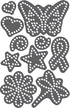 Rhinestone Genie Variety Magnetic Rhinestone Template, Black...