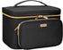 Travel Cosmetic Organizer Bag - Large Makeup Case with Jewelry Storage, Waterproof Toiletry Box for Cosmetics, Brushes, and Tools, Black...